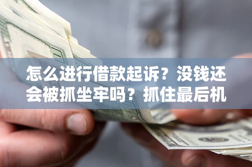 北京怎么进行借款起诉？没钱还会被抓坐牢吗？抓住最后机会！