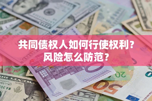 北京共同债权人如何行使权利？风险怎么防范？