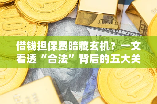 北京借钱担保费暗藏玄机？一文看透“合法”背后的五大关键陷阱